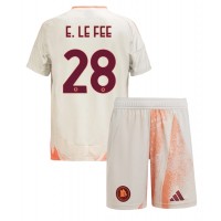 AS Roma Enzo Le Fee #28 Gostujuci Dres za djecu 2024-25 Kratak Rukav (+ Kratke hlače)